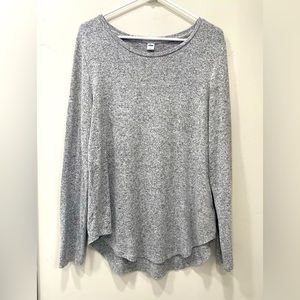 Super cute and soft light grey sweater from old navy